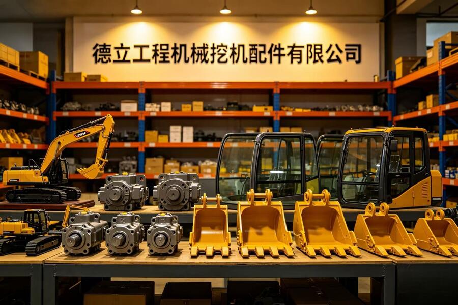 Guangzhou Tianhe district forward Deli construction machinery parts business department.